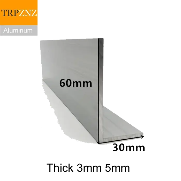 Profilé de bordure triangulaire en aluminium