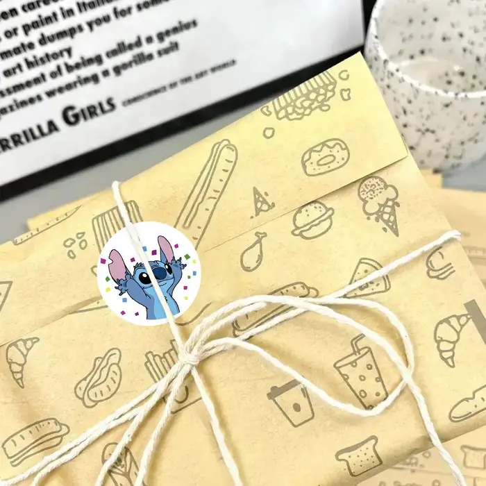 Autocollants en rouleau à motifs de points de couture