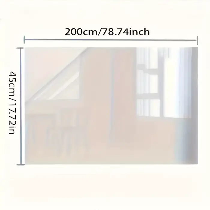 1 rouleau de film de protection mural à adhérence électrostatique transparente – Pour la cuisine, le