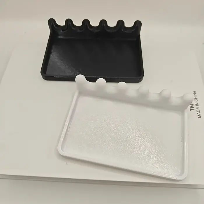Organisateur de pinceaux portable avec plateau anti-goutte