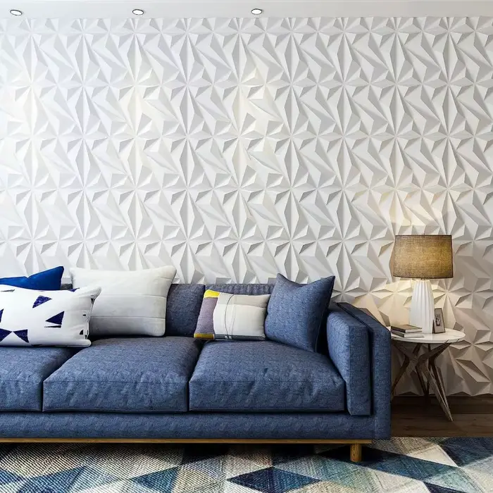 Panneaux muraux texturés 3D pour décoration murale intérieure