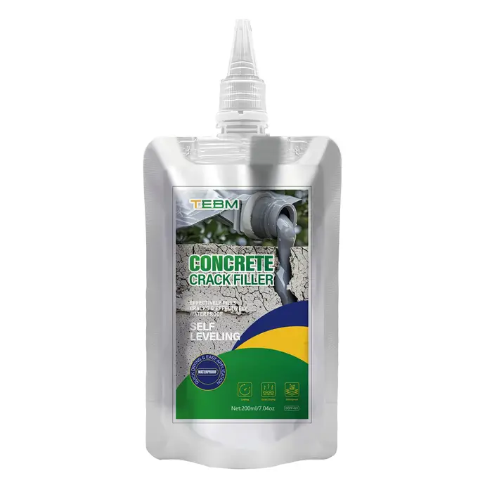 Mastic auto-nivelant pour fissures de béton, étanche, pour la réparation et l'étanchéité des allées 