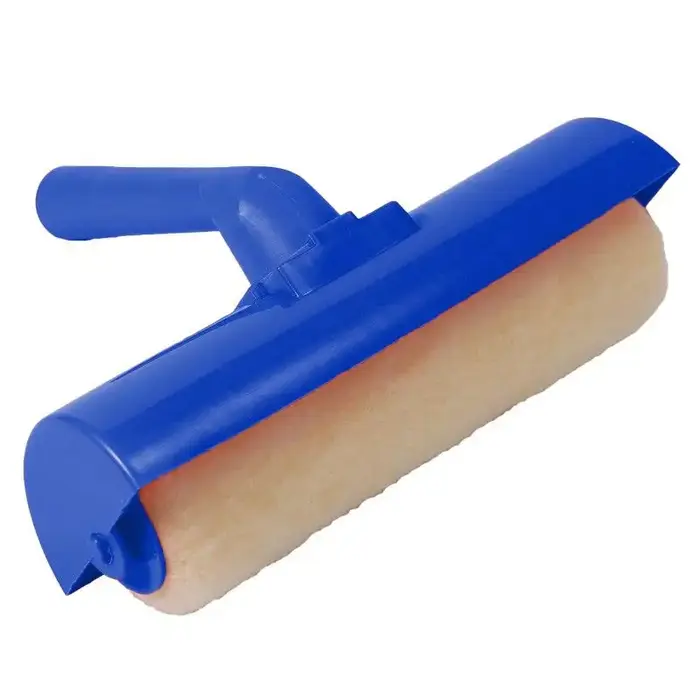 1 pièce Rouleau de peinture anti-goutte et anti-éclaboussures de 9 pouces pour plafond avec protection intégrée