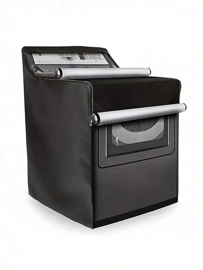 Housse de protection imperméable, résistante aux intempéries et à la poussière pour lave-linge et sè