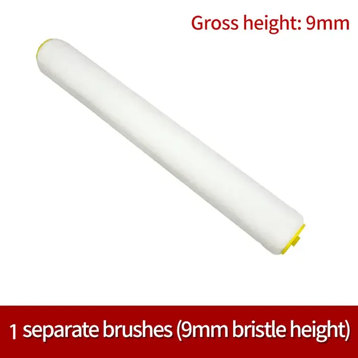 Rouleau de peinture 18 pouces (46 cm) avec manche court, moyen ou long en peluche pour la décoration