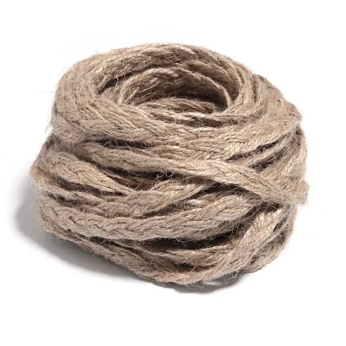 Ruban en tissu de toile de jute de lin