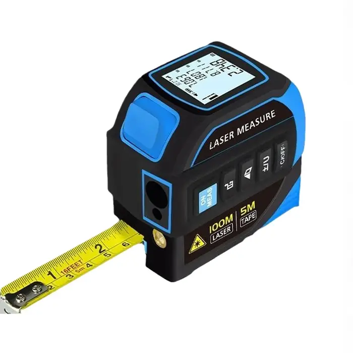 Ruban à mesurer Laser Portable 4 en 1