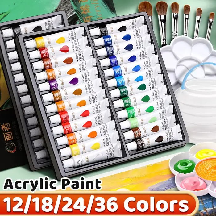 Kit de peinture acrylique vibrant