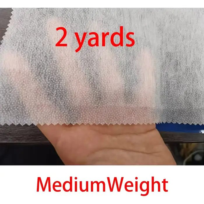 1 rouleau, 11,8 pouces * 15 yards, entoilage thermocollant non tissé, type à repasser, fournitures d