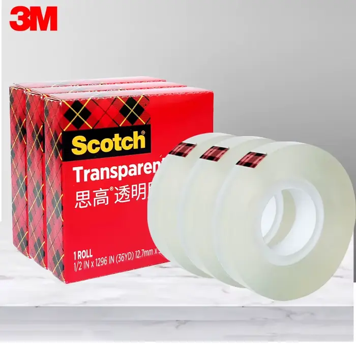 Ruban Transparent Scotch 3M 600
